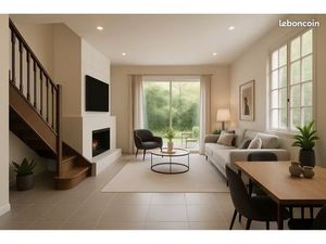 Maison rénovée avec jardin – Courbevoie / Rue des Fauvelles