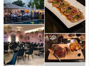 Restaurant avec piscine privée