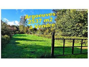 Terrain 2 537 m² Argoeuves