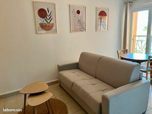 Location studio meublé 24 m² - Parking privatif - Proche centre-ville