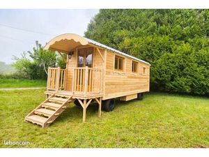 Terrain pour poser notre roulotte d'habitation