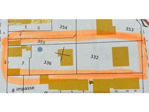 Vends terrain proche centre ville