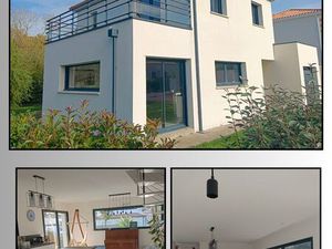 Maison contemporaine 130 m2 - Plage  école et centre-ville à pied – Rare sur le secteur