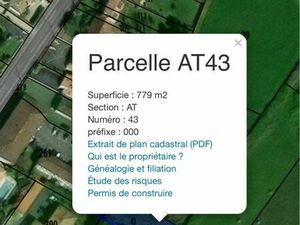 Vend terrain agricole