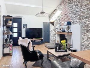 Maison de plain-pied - 2 chambres et bureau