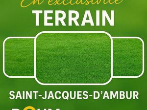 Terrain 1 595 m² Saint Jacques D Ambur