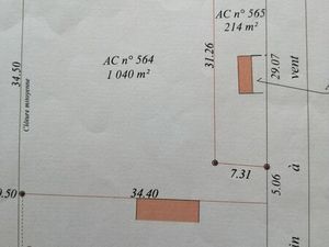 Terrain constructible entre Niort et Fontenay le Comte