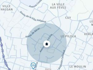 Terrain 1779 m2 La Baule Guezy