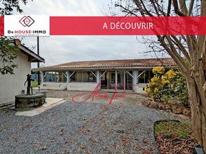 Ambarès-et-Lagrave – Charmante maison de plain-pied rénovée avec piscine sur parcelle de 1