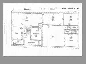 Local commercial murs et fond de 173 24 m²