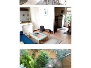 Maison meublee centre ville avec jardinet