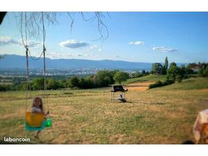 T2 meublé vue imprenable sur Genève