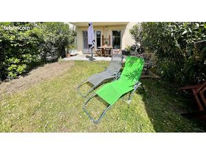 A louer Appartement meublé T2 38 m² + jardin 68 m² – 800 CC – Disponible 01/2026