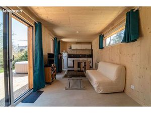 Maisonnette chaleureuse en bois  T3 de 45m²