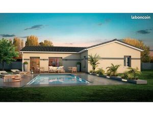 Villa de plain pied dans quartier résidentiel