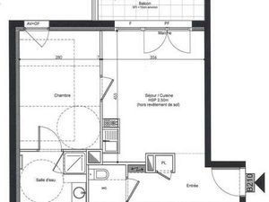 Location Appartement 2 pièces à Saint-Nazaire (44600) : à louer 2 pièces / 37m² Saint-Naza