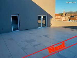 A louer T3 Neuf Centre Sainte Foy l'Argentière