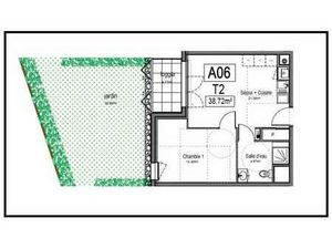 Location Appartement 2 pièces à Saint-Avé (56890) : à louer 2 pièces / 38m² Saint-Avé