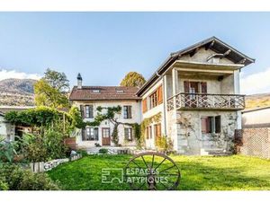 Maison de caractère avec dépendance vue lac et Mont-Blanc