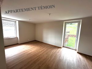 SOULTZEREN - Bel appartement F4 rénové  terrasse  cave et po