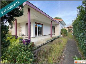 LANTON / BELLE PARCELLE 834m2 / DEUX GRANDS GARAGES / MAISON A RENOVER 118m2 env