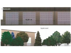 À louer – Hangar atelier 100 m² – Chanac