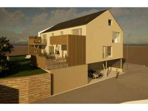 Terrain avec permis pour résidence de 4 appartements