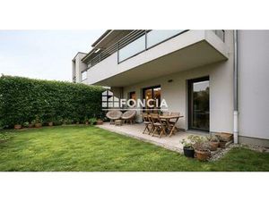 T2 en rez-de-jardin dans copropriété récente (2016) avec terrasse et jardin privatif