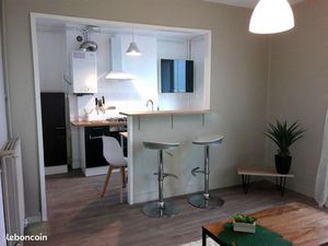 Bel appartement T2  situé en face de la gare dans une petite résidence  très calme loué Me