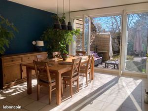 Maison meublée 114m2 - 3 chambres  jardin  garage - lumineuse - Achères