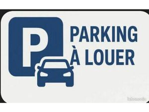 Parking sous terrain proche gare centre