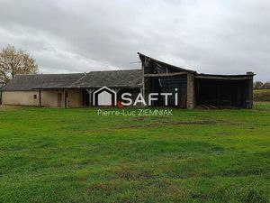 Terrain viabilisé de 4 071 m² + maison à réhabiliter