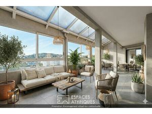 Appartement en dernier étage à moderniser