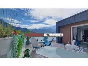 T3 haut de gamme avec terrasse vue Mont Blanc