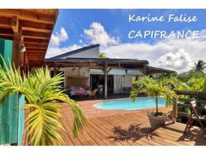 A vendre SAINTE LUCE (972) - Villa T4 avec piscine  bungalow et appartement T3 proche plag