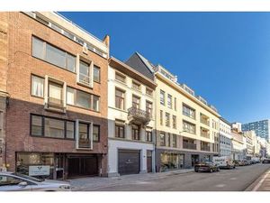 Magazijn pal in de stad met grote woonst