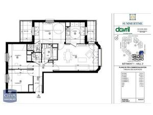 Location Appartement 4 pièces 82m² CHESSY 77700