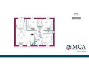 Vente maison 4 pièces 60 m² Lesparre-Médoc (33340)