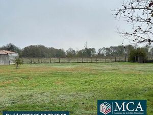 Vente terrain 1100 m² Saint-Martin-du-Bois (33910)