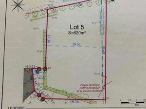 Vente Terrain à Legé (44650) : à vendre / 620m² Legé