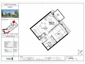 Location appartement 2 pièces 43 m² à Linselles (59126)