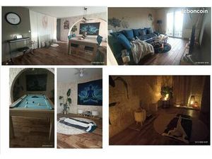 Maison 125m2 4ch 2sdb dont dependance intimiste 35m2 double terrasse jardin 600m2 au calme