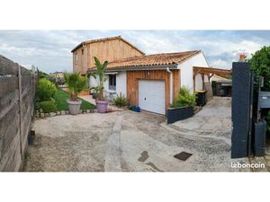 Maison 5 chambres + garage + piscine