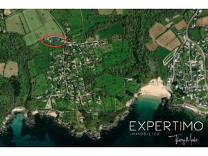 Terrain à bâtir – 800 m² – Vue mer – Plougonvelin (Chemin ar Ven – Cosquer Village)