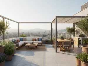 **Dernier Étage d’Exception – 5 Pièces avec Terrasses proche du Métro Mairie d' Issy-les-M