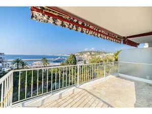 Nice - Franck Pilatte - Location 3 pièces vide avec terrasse vue mer  cave et parking
