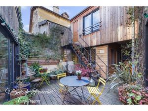 Montreuil-A vendre maison 130m2-terrasse-4 chambres-bureau indépendant-10mn à pied métro L