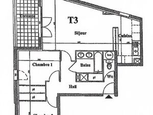 Appartement T3 + GARAGE - 31200 TOULOUSE (SEPT DENIERS)