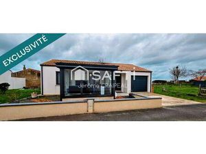 Plain-pied contemporain au calme  à deux pas du centre et des plages.