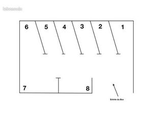 PLACES MOTO À LOUER DANS BOX PRIVATIF (36m2) - Marseille 13005